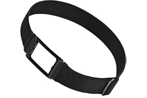 Hexasider Bracciale sportivo compatibile con Amazfit Helio Strap, cinturino in nylon per bicipiti con cassa per Zepp Amazfit Helio, accessori alla caviglia, cinturino di ricambio per uomo e donna