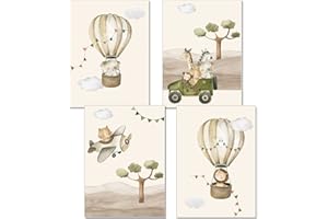 artpin® Plakat do pokoju dziecięcego dekoracja - obrazy do pokoju dziecięcego chłopca pojazdy P82