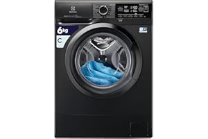 Electrolux EW6SBLACK PerfectCare 600 Slim pralka ładowana z systemem SensiCare 6 kg, klasa C, ciemne srebro [klasa efektywności energetycznej C]