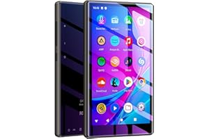 Fanvace 5" MP3 Player with Bluetooth WiFi, 80GB MP3 Player with Spotify, 2500mAh MP4 Player with Speaker, Android Music Player with Spotify Kids, Audible, Amazon Music, Play Store, Browser