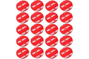 ZORVUJI 20 Pezzi Adesivi Sostitutivi Bifacciali Compatibili con Needit Park Lite, 3M VHB Adesivo Resistente al Calore per Parcheggi, Set di Adesivi per Parabrezza