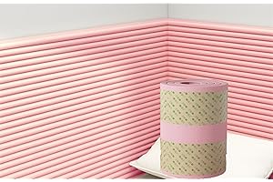 GZGLZDQ Anti Collision Wall Padding, Foam Cotton Table Corner Protectors, Self Adhesive Safety Edge Corner Guards, Peel and Stick Wall Panels for Headboard, Furniture, Bedroom, Garage, Anti-collision ( Color