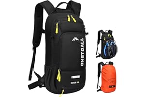 ‎LOCAL LION LOCAL LION Hydration Backpack with 2L Water Bladder, Cycling Backpack with Raincover and Helmet Cover, Running Backpack, Water Backpack, Cycling Rucksack, MTB Backpack for Men and Women
