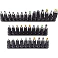 34-Piece x Universal Power Supply 5.5 x 2.1 mm AC DC Plug Kit DC Plug Suitable for Notebook, Computer and Audio, TV, etc