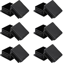 Lamellenstopfen 25x25 EMFA Lamellenstopfen Aus Kunststoff – Vierkant- Rohrkappen In Verschiedenen Größen, 10 Jahre Garantie Rohrstopfen Rund - Foto 9