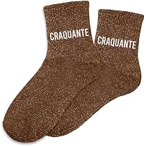 Chaussettes Paillettes Gourmandes STC - 100% Coton, Multicolore - Fun Et Confortable