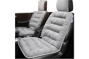 CGEAMDY Coussin Voiture Siege, Housses de Siège de Voiture Avant, Ensemble de Housses Siège Auto Universel, Anti-Poussière et Anti-Rayures, Accessoire Voiture, pour Les Voitures (Gris)