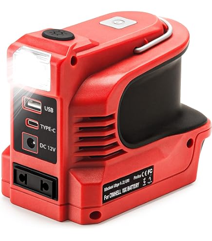 Wechselrichter Für Einhell 18V Akku, DC 18V Auf AC 220V