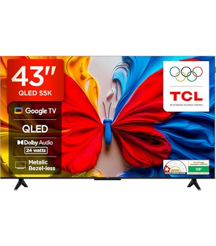 TCL QLED 40S5K FHD GoogleTV HDR10 40