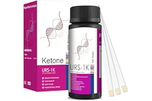 SIKEYDELS Pack of 100 Ketosis Test Strips, Keto Test, Home Use