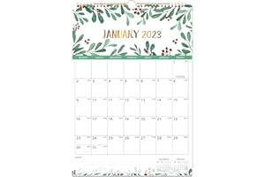 ARTFAN 2024 Calendar - Wall Calendar 2024, January 2024 - December 2024 Wall Calendar, 17 in x 12 in, Large Ruled Blocks Perfect for Planning and Organizing for Home or Office