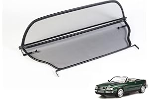 TIEF Deflector de Viento para Audi 80 B4 | 1991-2000 | Deflector de Viento | Deflector de Aire | Parabrisas para descapotable