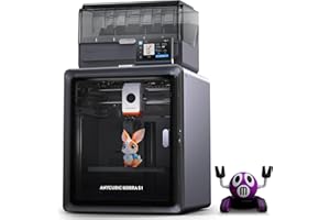 Anycubic Kobra S1 Combo Imprimante 3D, Intelligente Multicolore Impression, Construction CoreXY Fermée, 600mm/s Impression Extrêmement Rapid, Buse en Métal 320℃, Taille 250 * 250 * 250 mm