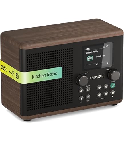 Pure Evoke Flow DAB/ FM /Wifi Radio With Rechargeable Battery In Good Condition - Foto 9
