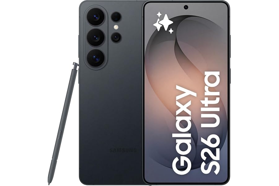 Samsung Galaxy S26 Ultra AI Smartphone, 512GB, 3 years Warranty, Integrated Privacy Display, Powerful Processor, Photo Assistant, 200 MP Camera, 5000 mAh, Black