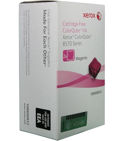 Genuine Xerox 8570/8580 Black Solid Ink – 4-Pack (108R00930) – Brand New In Factory Container! US Made.