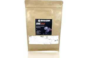 BEAR GRIP - LOOSE CHALK -Sports Chalk for Sweat Free Hands and Maximum Grip, Weight Lifting, Crossfit, Rock Climbing, Gymnastics, Pole Dancing, Bodybuilding and more