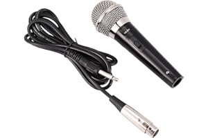 Wosune Karaoke Microphone, Professional Vocal Mic, Enhances Sound Source, Super Cardioid, 3.5mm Jack