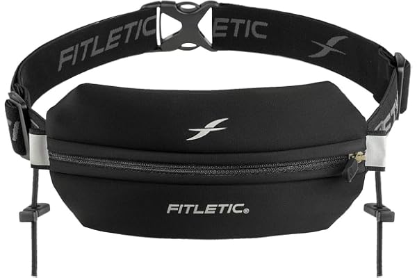 Fitletic NO1R Sac Banane avec Une Poche en néoprène