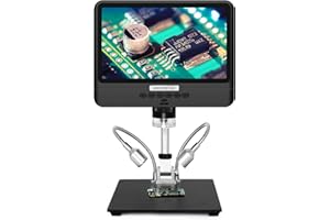 Andonstar AD208 Microscopio Moneta con 8.5 Pollice Schermo 260X LCD Lab Handheld USB Microscopi Digitali per PCB Riparazione Saldatura Moneta Collezione