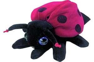 HAPE Beleduc Marionnette Coccinnelle - Marionnette à Main pour Enfant 3 Ans et Plus - Jeu Histoire de Peluches - Développe Communication, Imagination et Attention de l'enfant - Douce et Amusante