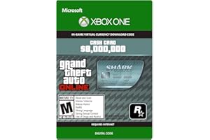 Grand Theft Auto Online | GTA V Megalodon Shark Cash Card | 8,000,000 GTA-Dollars | Xbox One Download Code
