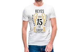 ROPA4 Camiseta del Madrid - Reyes de Europa - Campeones de la Champions