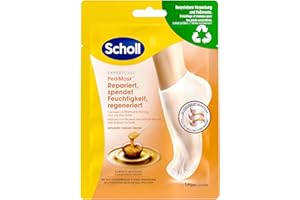 ‎DR. SCHOLL'S WORK Scholl intensive feuchtigkeitsspendende nachhaltige Fußmaske mit Manuka-Honig, Sorgt für ein lang anhaltendes Gefühl von Feuchtigkeit, 1x 2 Stück