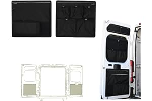 VanEssential Rear Door LOWER Storage Panels (Pair) Designed for Ram Promaster High Roof (Van Years 2014 to Current Model)