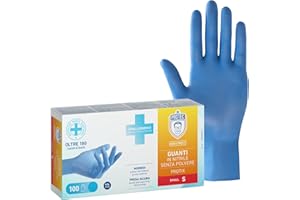 Bericah Dr. Protec, Protix, Rękawice nitrylowe, Bezpyłowe, Rozmiar S,100 Sztuk