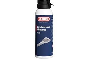 ABUS Care spray PS88 - grease-free lubricant for door cylinders, car locks, tools - against wear and squeaking - 50 ml