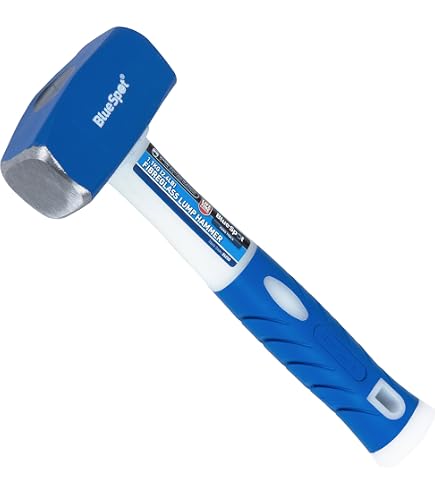 Ciseau à Froid Am-Tech 46cm - Lame Acier Traité - Manche Protégé - Pour Bricolage