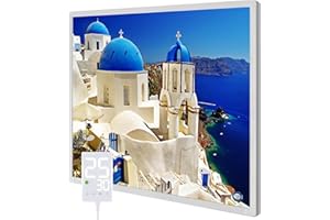 Hocosyme Infrarofür Schlafzimmer, Büro, Badezimmer- mit Touch Thermostat - Türkische Landschaft
