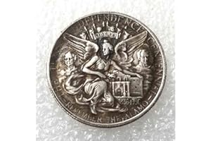 DDTing 1918 Antique Liberty Texas Demi-Dollar Monnaie - Grande pièce commémorative américaine ancienne - Dollars morgan non circulés-Découvrez l'histoire des pièces américaines goodService