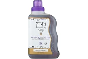 Indigo Wild, Zum Clean, Aromatherapy Laundry Soap, Frankincense & Myrrh,32 fl oz