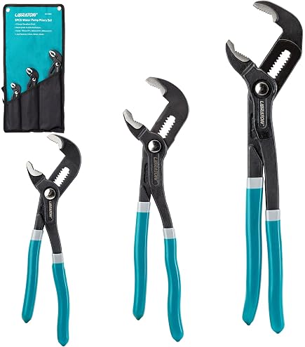STAHLWILLE Wasserpumpenzange 6551 | 175 Mm Länge, 24 Mm Maulöffnung, 6-fach Verstellbar – Selbstklemmend & Kraftsparend
