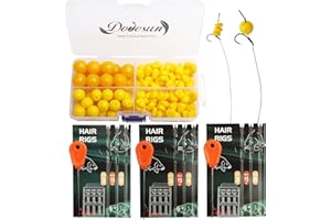 Dovesun Carp Fishing Hair Rigs Carp Rig Kit Fishing Bait Rigs Carp Fishing Bait Fishing Accessories 41pcs/151pcs
