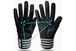 ‎FINGER TEN FINGER TEN Fitness Handschuhe Handgelenkschutz Trainingshandschuhe Herren Kraftsport Fitnesshandschuhe Halb Vollfinger Sporthandschuhe, für Gewichtheben Bodybuilding Gym Training