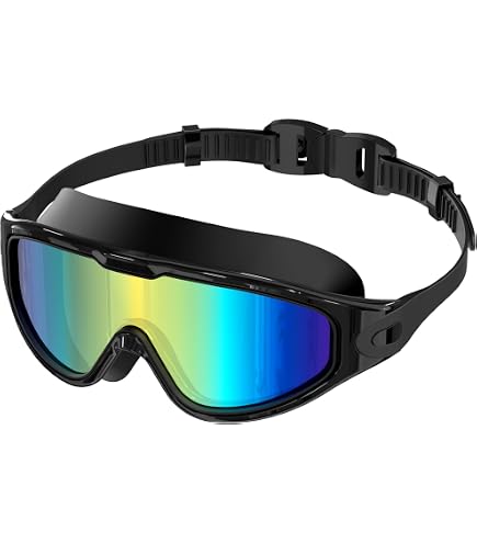 Lunettes de natation – Anti-fuite et anti-buée | Lunettes de natation anti-buée pour homme et femme | Pour les vacances, la plongée, le surf Lunettes de natation – Anti-fuite et anti-buée | Lunettes de natation anti-buée pour homme et femme | Pour les vacances, la plongée, le surf