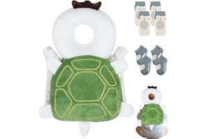 Baby huvudskydd kudde spädbarn säkerhet kuddar ryggskydd säkerhet baby ryggsäck småbarn nackstöd ryggskyddskudde, justerbar spädbarn kudde ryggsäck för baby walker