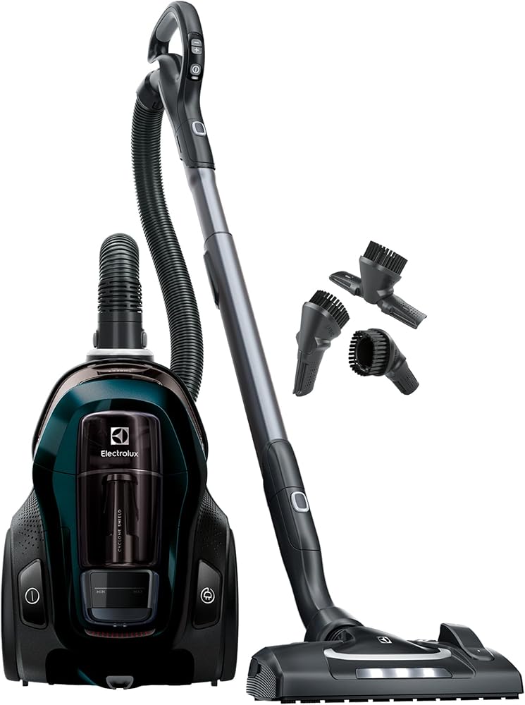 Electrolux Pure C9 PC91-8STM Toz Torbasız Elektrikli Süpürge | 7 Kademeli Filtrasyon, Ömür Boyu Kullanımlı Filtre, Kolay Boşaltılabilir Hazne, PureFlow Silent System | 10 Yıl Motor Garantisi