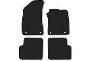 CAR MAT CO MG ZS (2017-2022) [Auto] Car Mats Accessories Tailored Fit Carpet Floor Mats Non Slip Black Trim Full Coverage Compatible Accessory Front Rear Set Anti Slip Granulated Backing Hand-Finished Clips