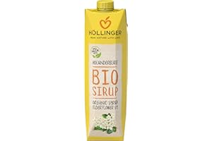 Höllinger Organic elderflower syrup 1000 ml