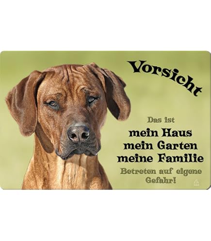 American Pitbull Warnschild Aus Aluminium – 30,5x20 Cm (A4), 0,5 Mm Stark, Mit Abgerundeten Ecken, Optional Mit Befestigungslöchern