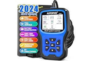 AUTOPHIX 7310 Full Systems Diagnostic Scan Tool Compatible with Land Rover and Jaguar, Car Code Reader Full Functions OBD2 Scanner Battery Registration Tool Compatible with JLR After 1996