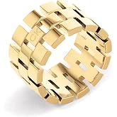 Calvin Klein Anillo de la colecci&oacute;n GEOMETRIC para mujer en acero inoxidable, disponible en versi&oacute;n plateada u dorada