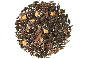TEA SHOP - Té Oolong (azul) Créme Brûlée 100g - 50 Tazas - Formato a Granel - En Hojas - Cremoso y Dulce - Detox y Digestivo