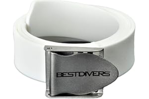 Best divers - Cinturón de Goma Blanca