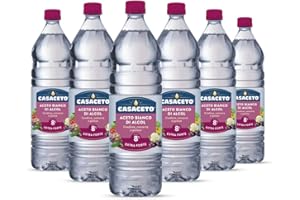 Aceto Bianco Di Alcol "Casaceto" Extra Forte| De Nigris 1889 | 6 x 1 Litro