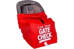 J.L. CHILDRESS JL Childress Gate Check Bag for Car Seats for Newborn and Above (Red)